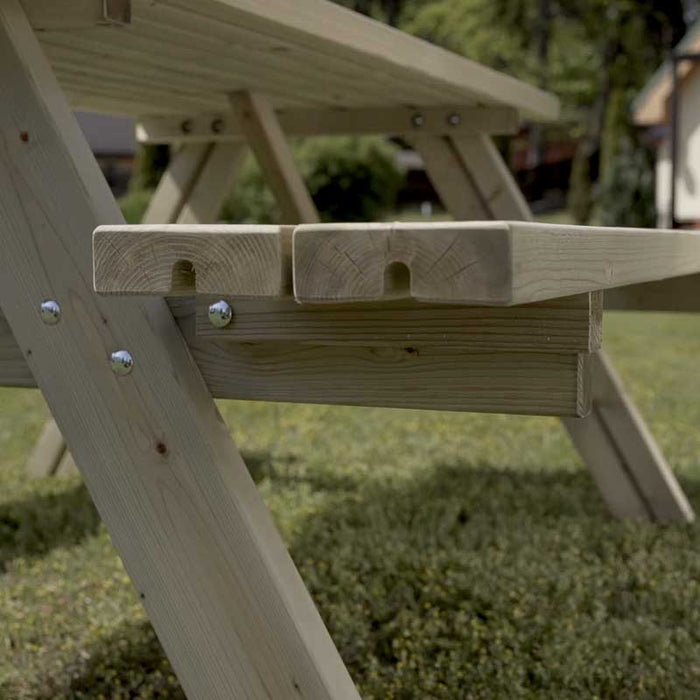 Picknicktafel Max 180 - 42 mm. dikte | PINEFLOW